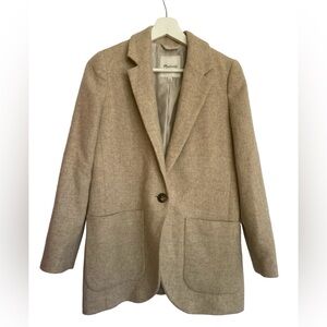 Madewell Tan Blazer